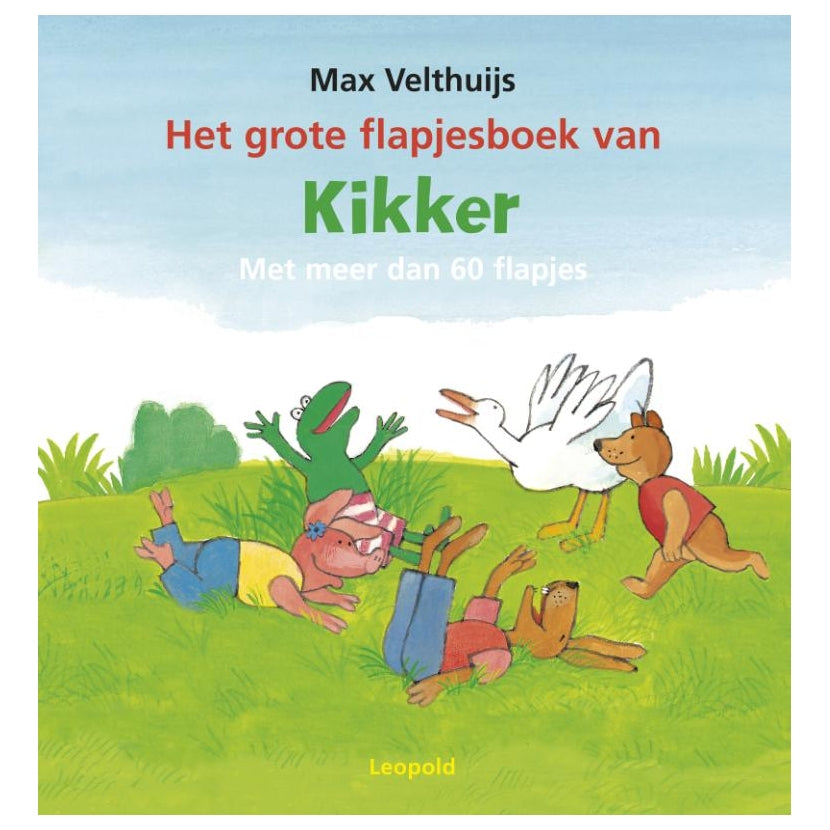 Wpg uitgevers het grote flapjesboek van kikker. 2+