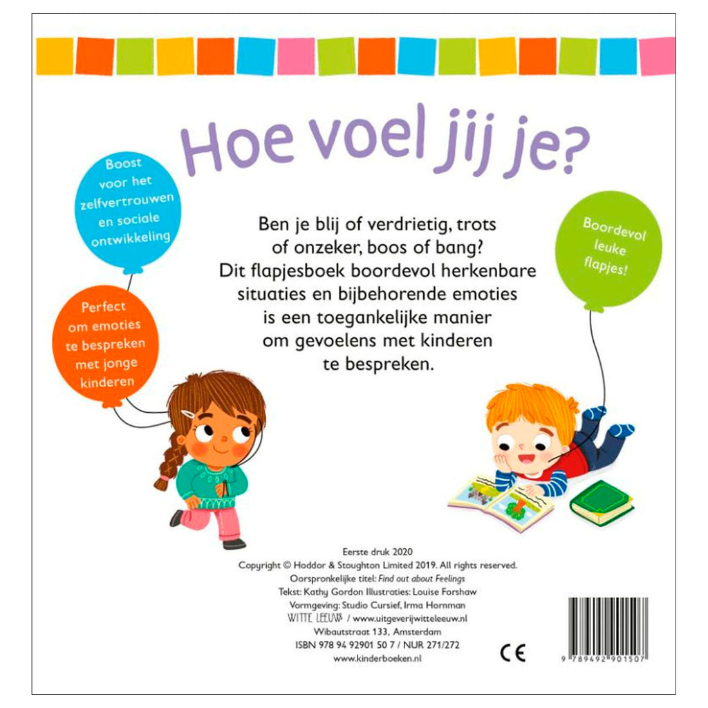 Centraal boekhuis flapjesboek - hoe voel jij je?