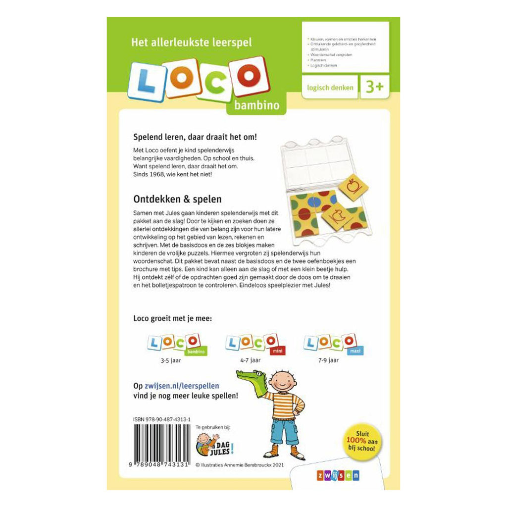 Loco Bambino Paket Jules Entdecken und Spielen (3-5 Jahre)