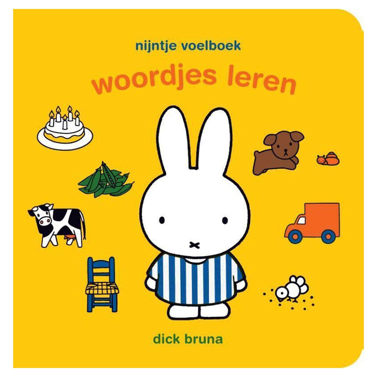 Central Book House Miffy Touch Book lernt Wörter