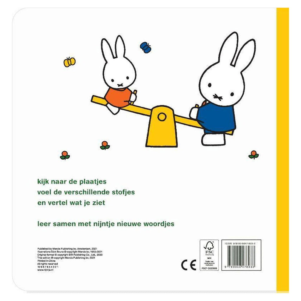 Central Book House Miffy Touch Book lernt Wörter