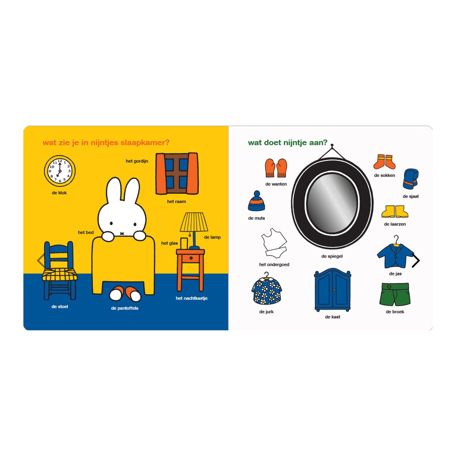 Central Book House Miffy Touch Book lernt Wörter