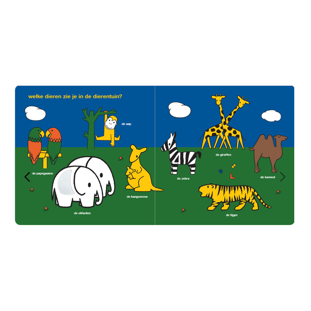 Central Book House Miffy Touch Book lernt Wörter