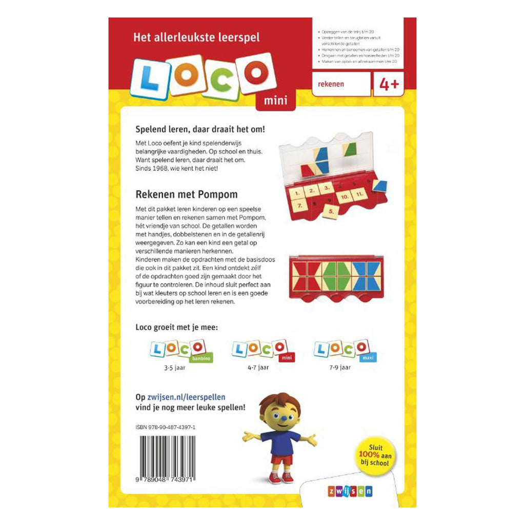 Loco Mini Rompom Pom Paket Mathematik