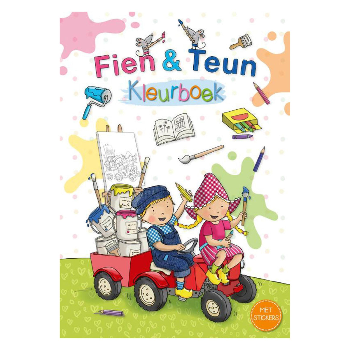 Wpg uitgevers fien teun kleurboek. 2+