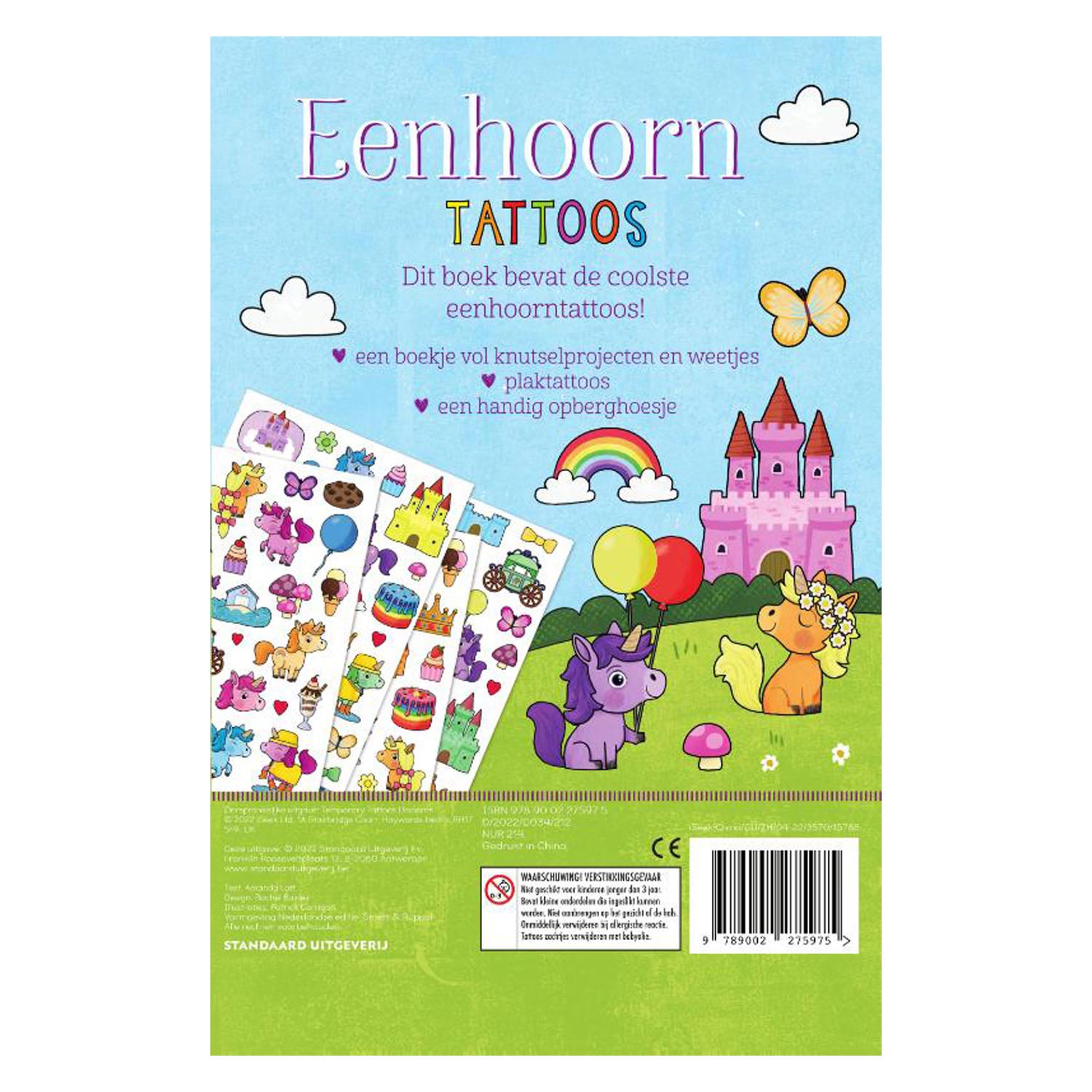 WPG Publishers Tattoos Einhorn