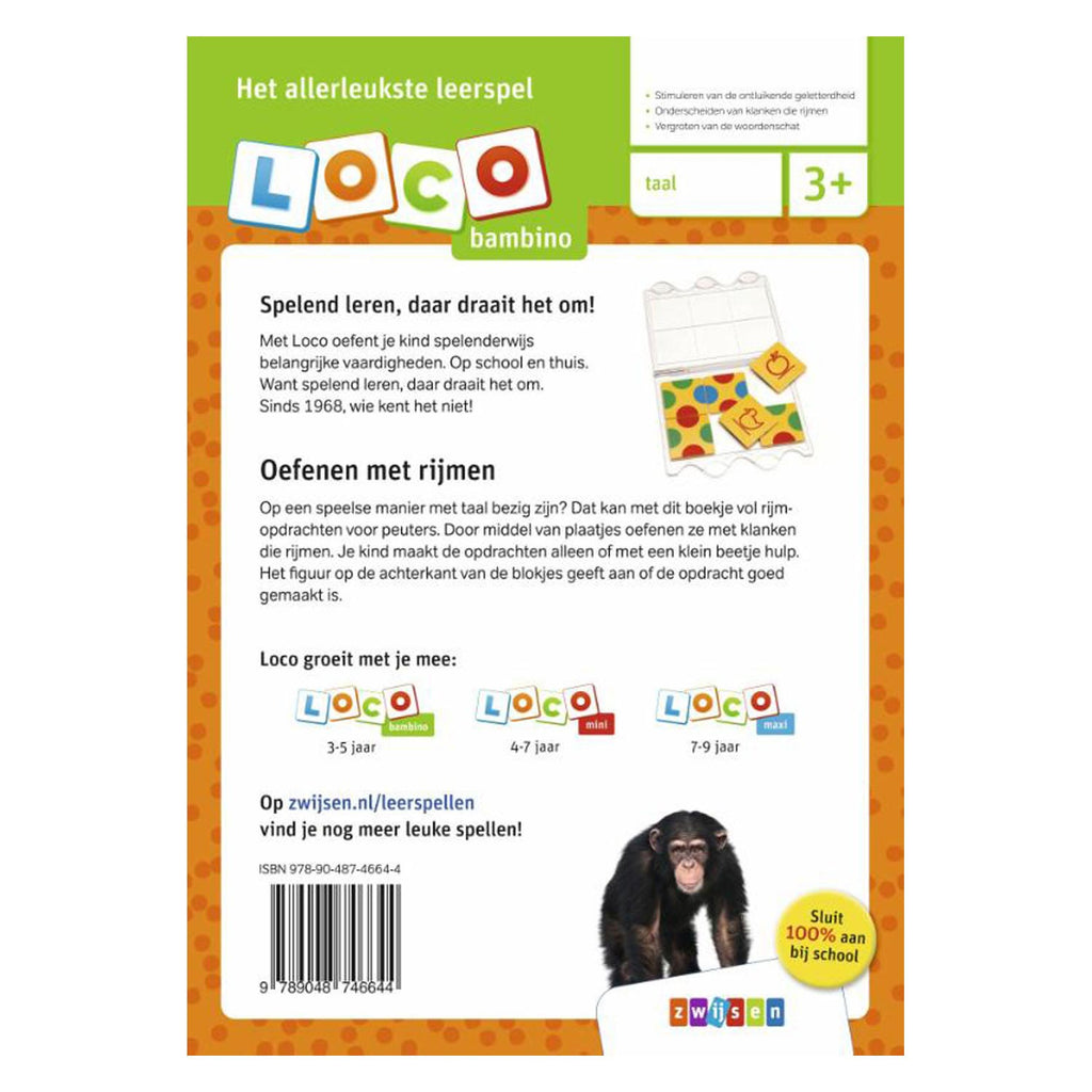 Loco bambino , ik rijm. 3+