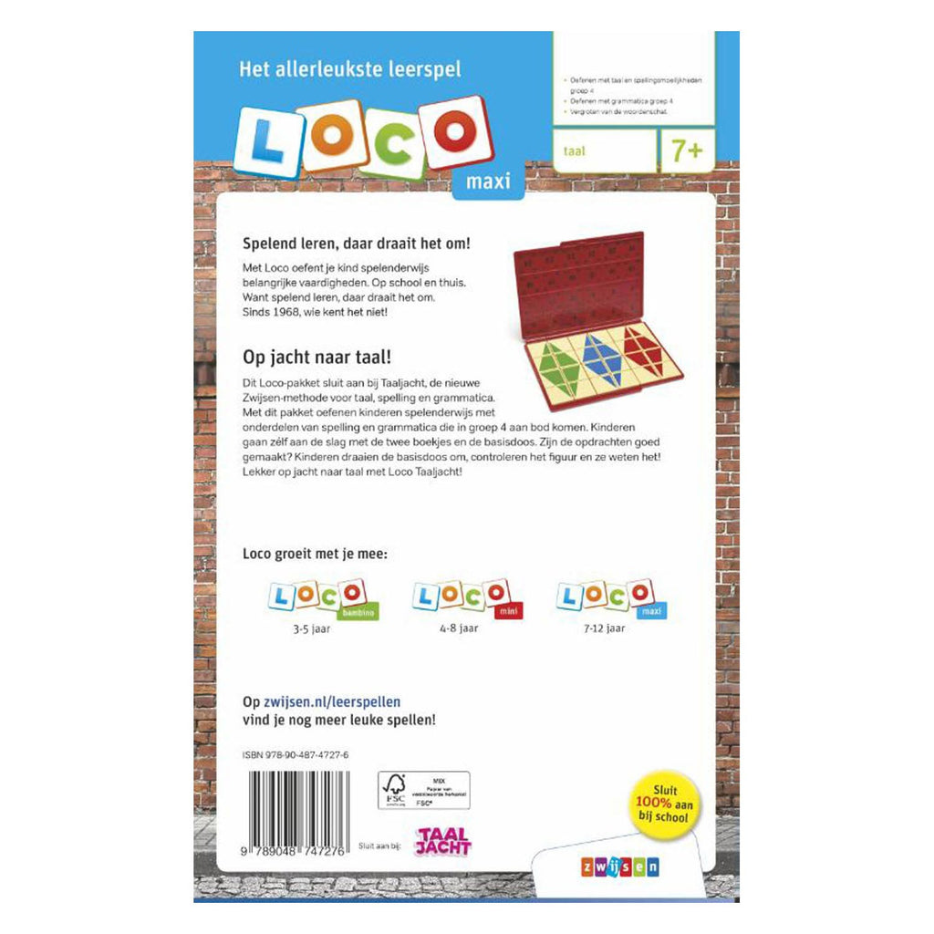 WPG Publishers Maxi Loco -Paket Taaljacht - Sprachschreibung M4 E4