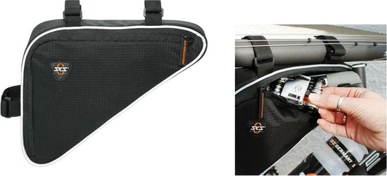 SKS Rahmentasche Dreieck 1,4 l - Schwarz