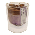 Mansion atmosphere geurkaars in glas bubbly berry splash paars bruin 7,4x8,4cm