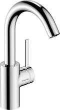 Hansgrohe - zesis s - wastafelmengkraan - ééngreeps bediening - coolstart energiebesparend - met trekwaste - 210mm maat - draaibare uitloop - mat zwart
