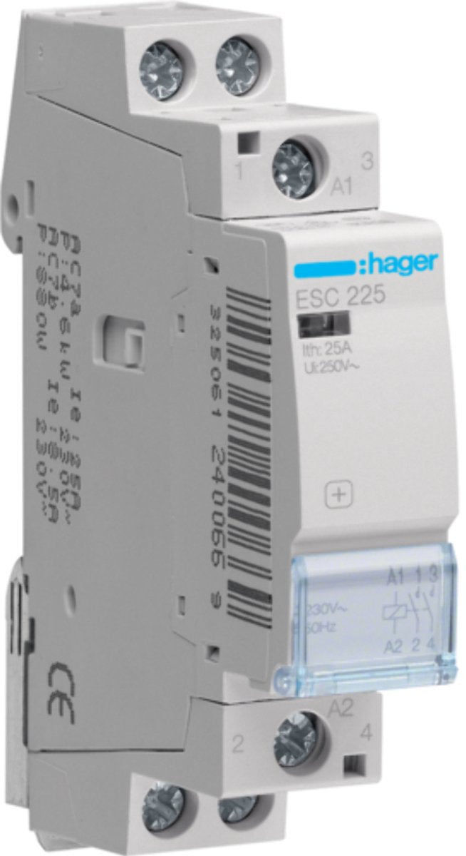 Hager esc225 installatiezekeringautomaat 230 v 1 stuk(s)