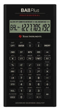 Texas instruments texas financiële rekenmachine ba ii plus professional