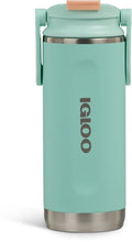 Igloo - flip ‘n’ sip - drinkfles - drinkbeker - groen -475ml- thermosfles