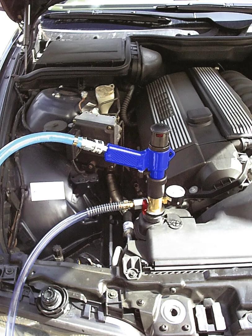 Busching kühlsystem test- und auffüllgerät cooling system filling gu car,truck
