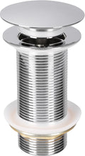 Differnz wastafel afvoerplug pop up design 9.8 cm chroom