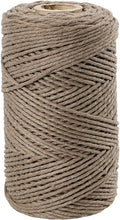 Creativ company macramékoord 2 mm 198 m lichtbruin
