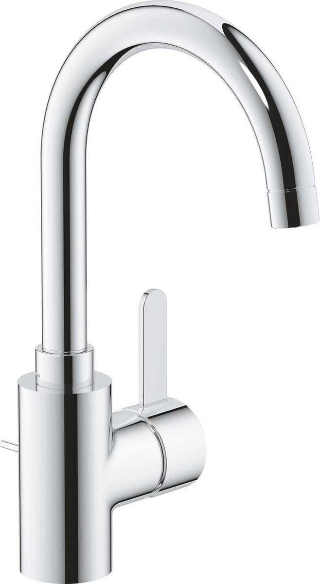 Grohe eurosmart cosmopolitan wastafelkraan - hoge uitloop - met trekwaste - chroom