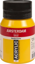 Amsterdam standard series acrylverf pot 500 ml azogeel donker 270
