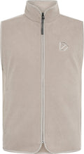 Didriksons tino usx vest unisex outdoorjas - ash brown