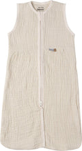Bébé-jou bebe-jou pure cotton hydrofiele zomer slaapzak sand 90 cm