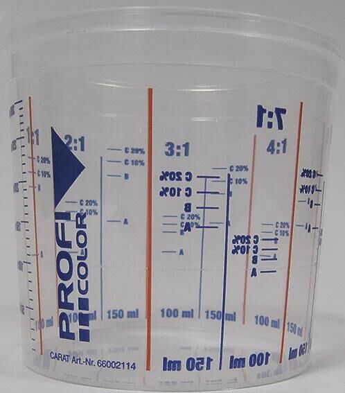 Profi color lackierzubehör mixing cup 385ml