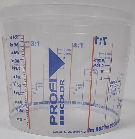 Profi color lackierzubehör mixing cup 750ml