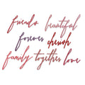 Sizzix • handwritten love by tim holtz