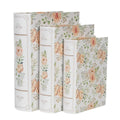 Clayre eef opbergboeken bloem set a 3