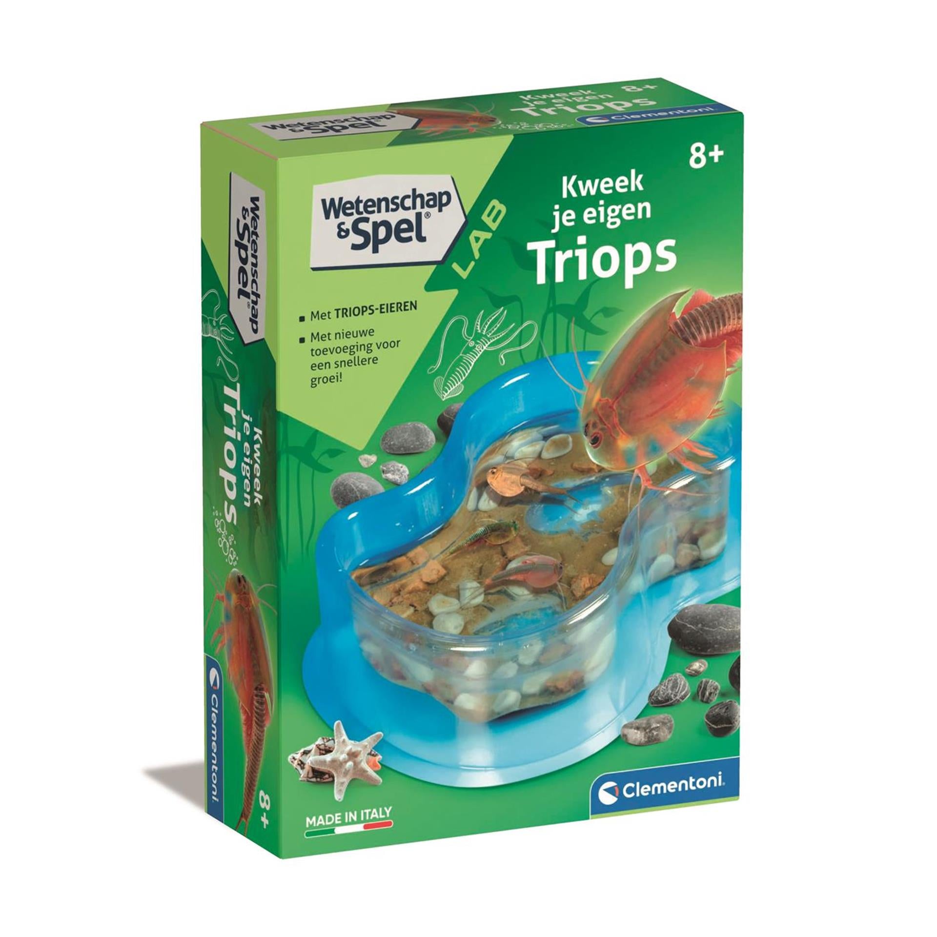 Clementoni-Wissenschaftsspiel – Triops züchten