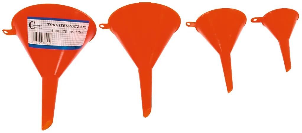 Condor trichter-set funnel set 4-tlg.