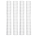We r makers • cinch wires 1 4pcs silver