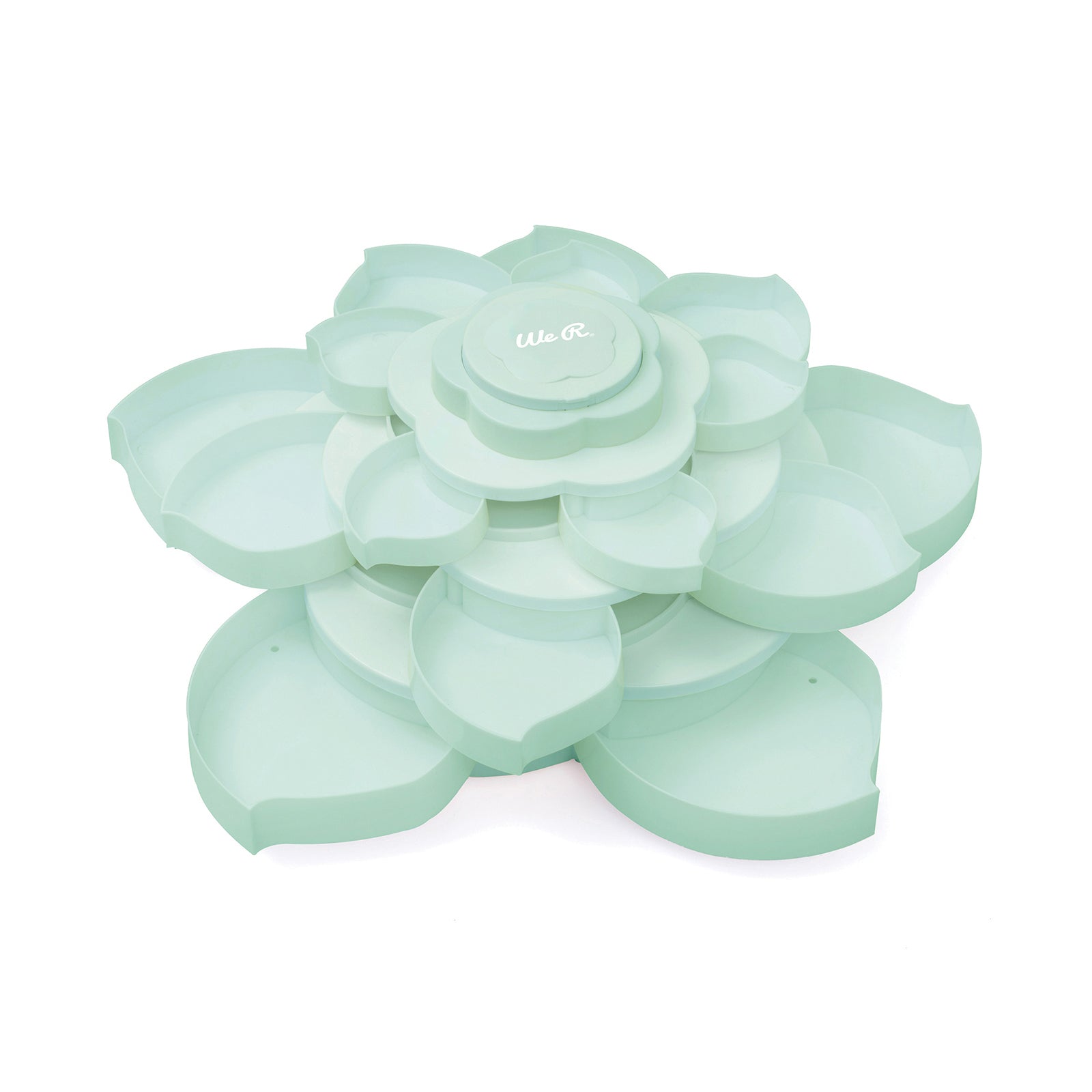 We r makers • embellishment storage bloom mint 28,70x28,70x16,51cm