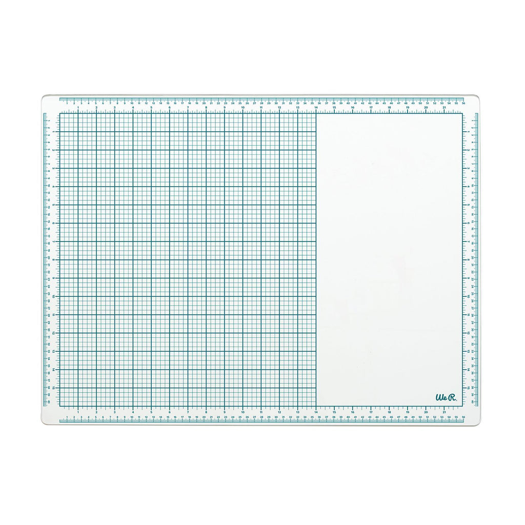 We r makers • mixed media glass mat