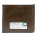 We r makers • classic leather ring album dark chocolate 30,5x30,5cm