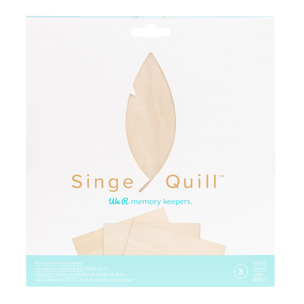 We r makers • singe quill wood veneer sheets
