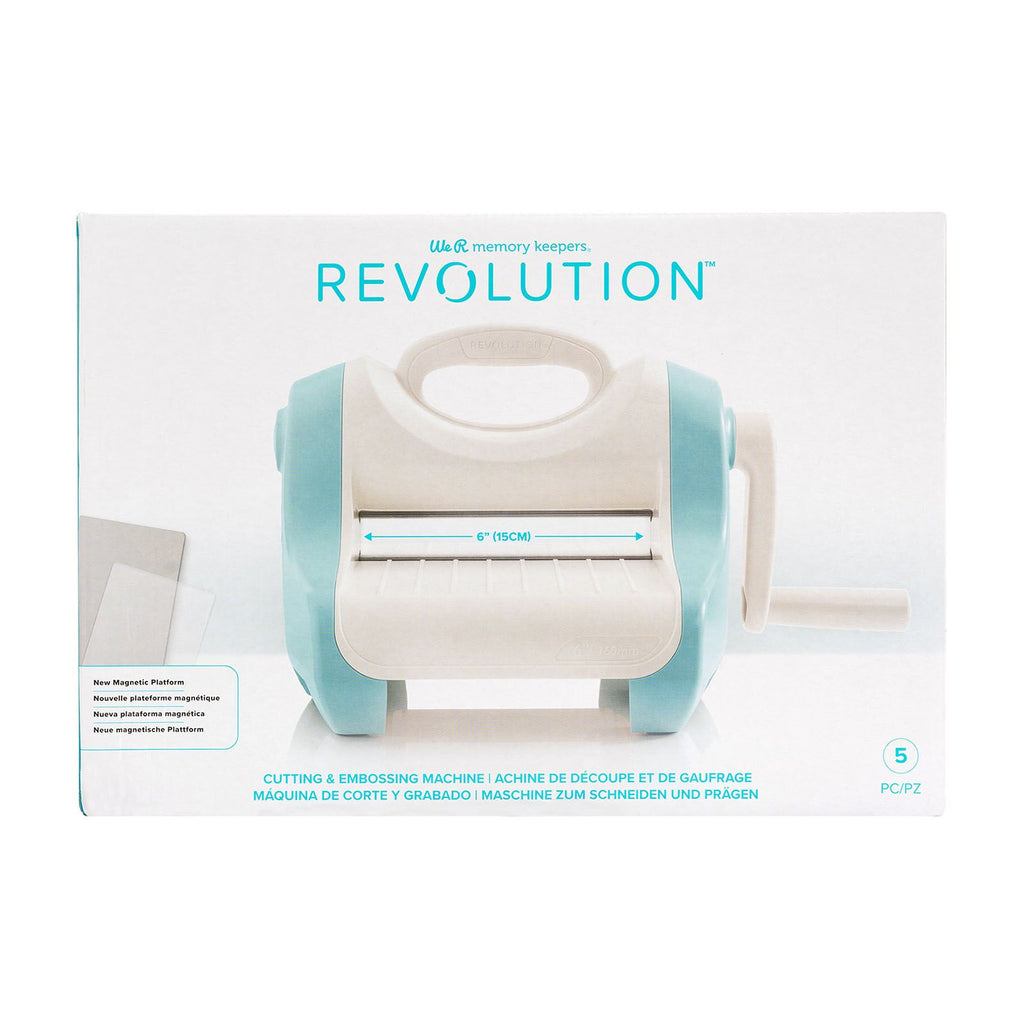 We r makers • revolution cutting embossing machine a5