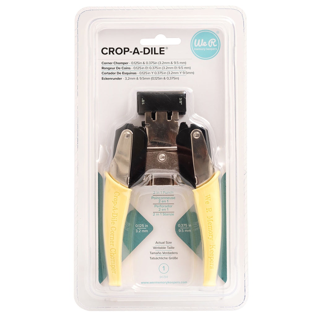 We r makers • crop-a-dile corner chomper radius