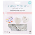 We r makers • button press navulling hart ø58mm 9pcs