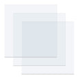 We r makers • 3d mold press clear plastic sheets 6st.