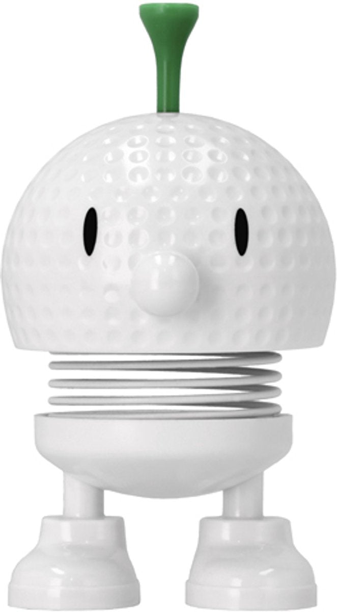 Hoptimist golf bumble 4,5 x 5,8 x 7,6 cm s white