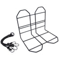 bagagerekje 28 cm staal zwart