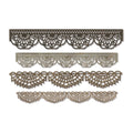 Sizzix • tim holtz thinlits die set crochet 4pcs
