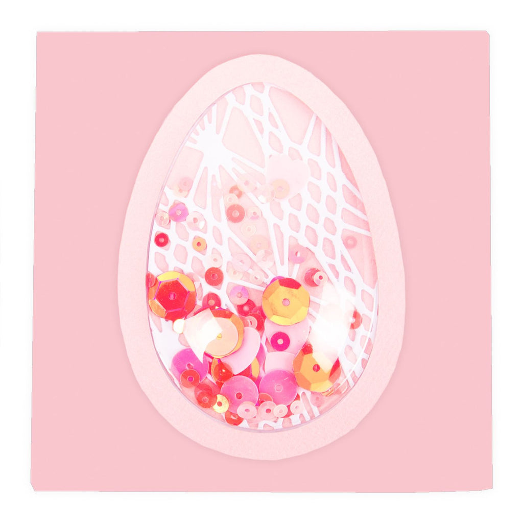 Sizzix • making essential shaker domes egg balloon 5,08x7,62cm 6pieces
