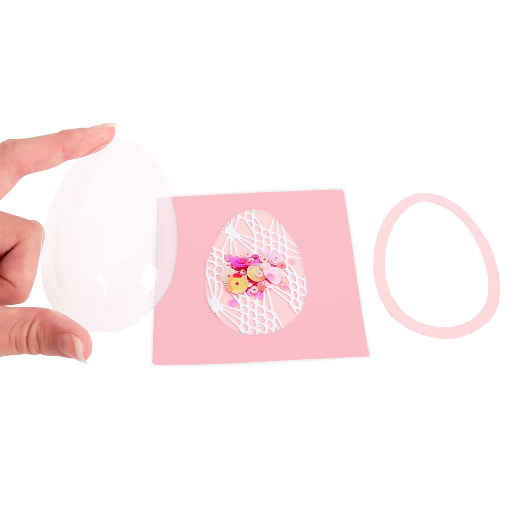 Sizzix • making essential shaker domes egg balloon 5,08x7,62cm 6pieces