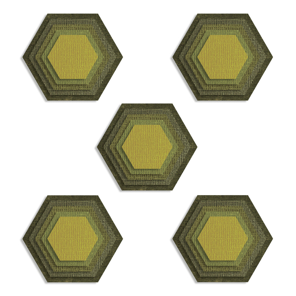 Sizzix • tim holtz thinlits die set stacked tiles