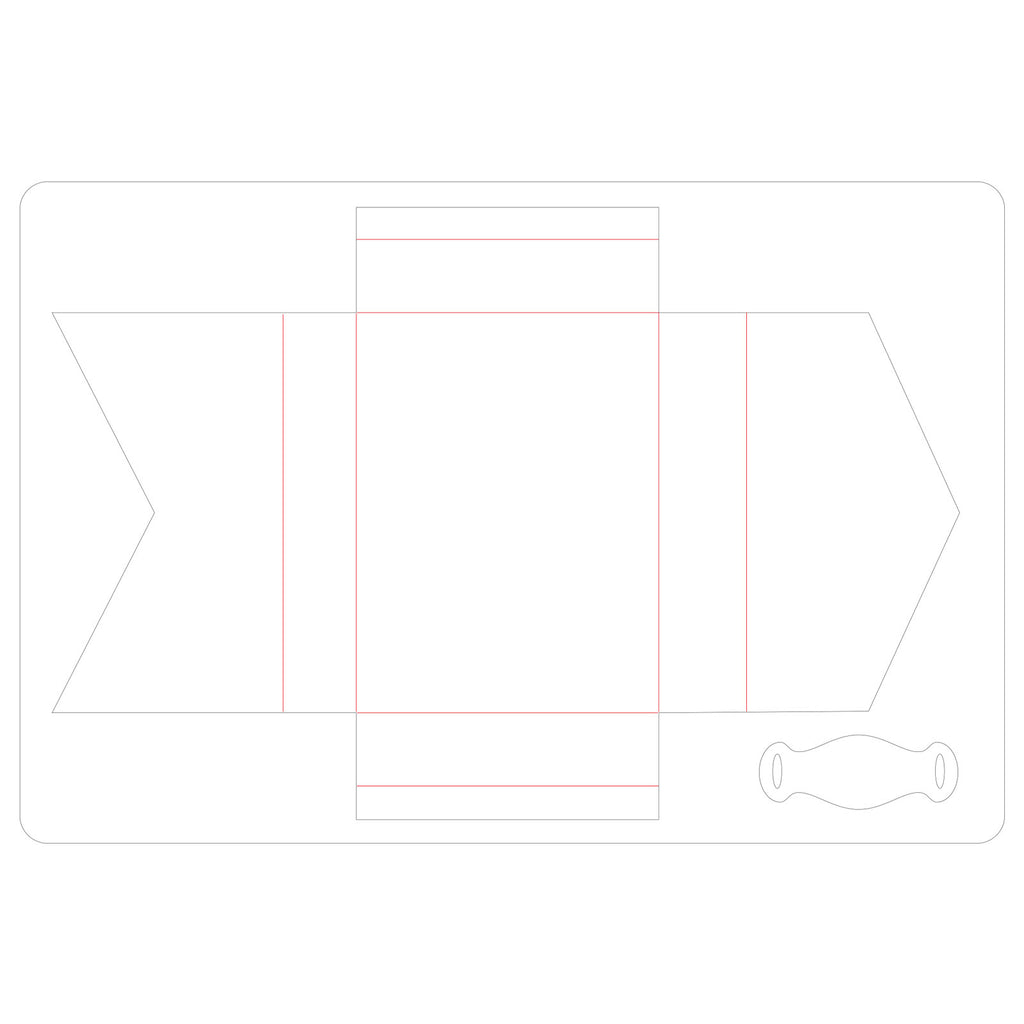 Sizzix • scoreboards l die tiny book case