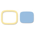 Sizzix • framelits die set rounded squares 2pieces