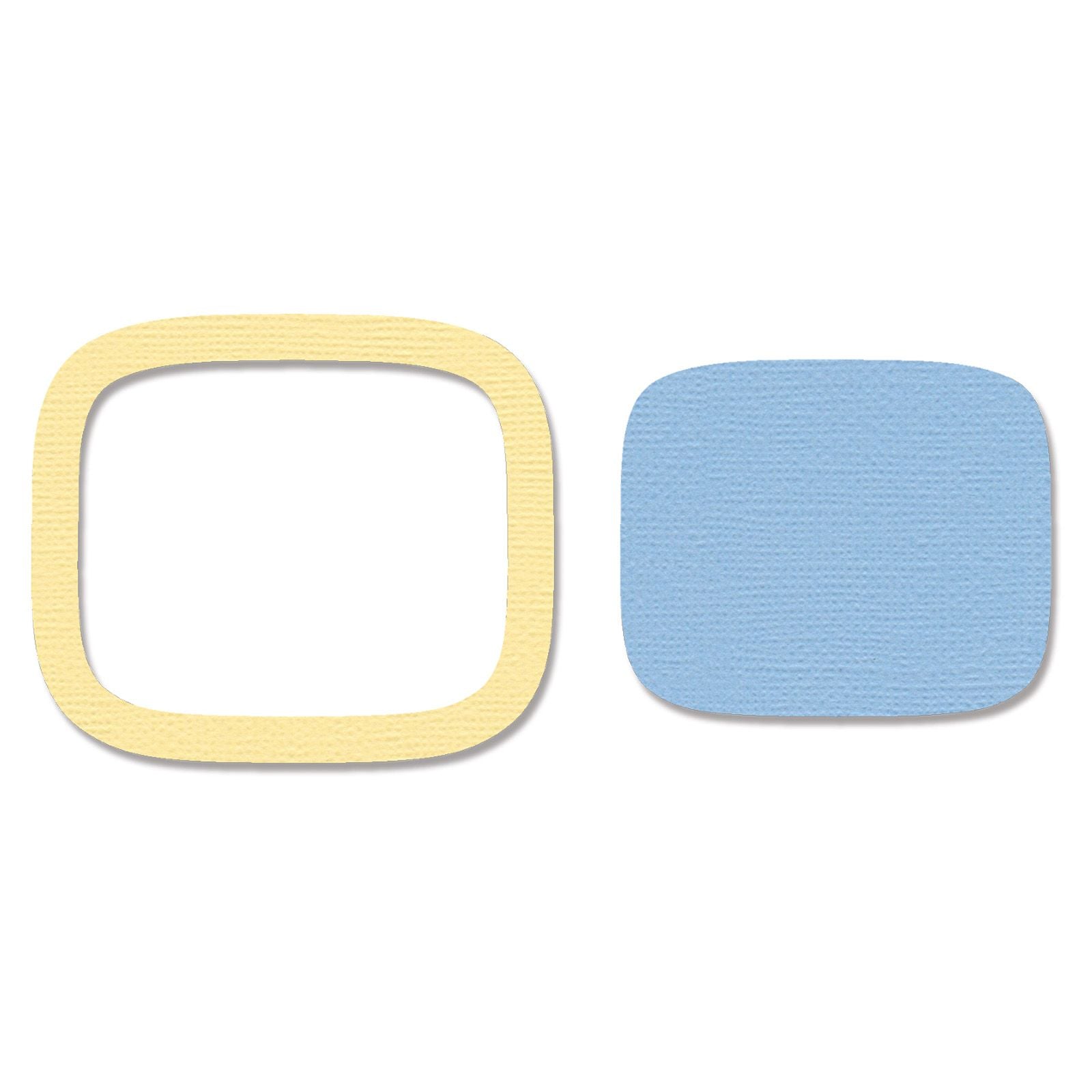 Sizzix • framelits die set rounded squares 2pieces