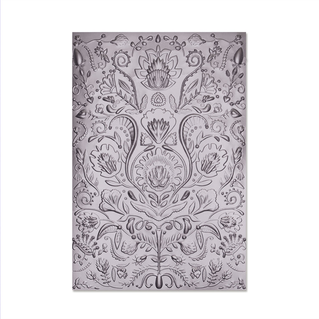 Sizzix • 3d textured impressions embossing folder folk doodle